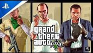 Grand Theft Auto V and Grand Theft Auto Online - Announcement Trailer | PS5