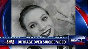 Girl's 'suicide video' sparks outrage online