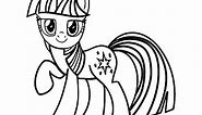 54 Free Printable Twilight Sparkle Coloring Pages