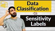 What is Dashboard Data Classification? | Data Classification Vs. Sensitivity Labels