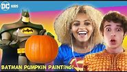 DIY Batman Pumpkin Painting! | DC Kids Show