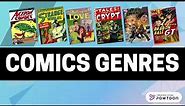 Comics genres in 3 minutes