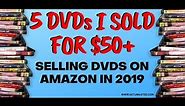 5 Used DVDs I Sold For Over $50 - Selling DVDs On Amazon 2024