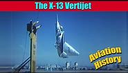 The first VTOL of the Jet Age | Ryan X-13 Vertijet |