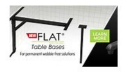 Restaurant Table Bases | Hospitality Table Bases | FLAT