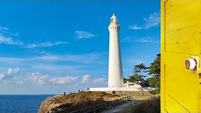 【4K Stroll】Izumo Hinomisaki Lighthouse - Shimane - Japan / The Highest Japanese Stone Lighthouse
