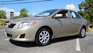 SOLD 2010 Toyota Corolla LE 64K Miles One Owner Meticulous Motors Inc Florida For Sale