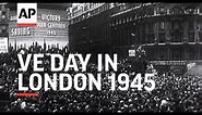 V E Day in London - 1945