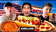 Brits go to Costco for the first time! ft. Zach King
