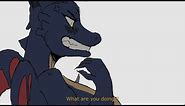 thicc dragon girl PART 5 (animation)