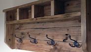 Farmhouse Coat Hanger From Pallet Wood