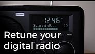 Retune your DAB digital radio for new stations