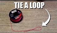 How to Tie a Loop on a String Line!