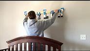 My Easy Way to Hang Wooden Letters On The Wall - How To