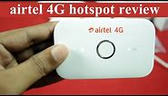 Airtel 4G HotSpot Portable Wi-Fi Router Unboxing & Review