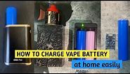 How to charge vape battery | how to charge 18650 li ion battery | bgod