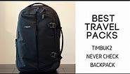 Best Work Travel Packs: Timbuk2 Never Check Expandable Backpack Review