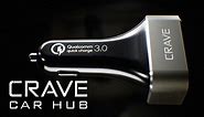 Crave CarHub 54W 4 Port USB Car Charger