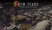 Official Times Square Stage Time-Lapse - New Year's Eve 2022