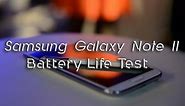 Samsung Galaxy Note 2 Battery Life Test