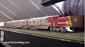 Broadway Limited E6 Santa Fe and Walthers Super Chief