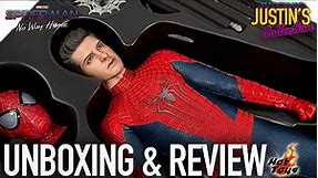 Hot Toys Spider-Man No Way Home Amazing Spider-Man Unboxing & Review