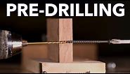 Choosing The Right Size Pre Drill Bit | Beginner