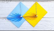Leafy Bliss: Effortless Origami Envelope Tutorial | DIY Paper Crafts & Special Envelopes