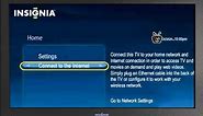 Getting Connected via Ethernet | Insignia Connected TV
