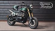 BUILDING THE MOST INSANE TRIUMPH SCRAMBLER SUPERMOTO - Thornton Hundred Motorcycles