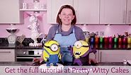 CakeFrame Standing Minion Tutorial with Dawn Butler