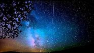 Milky Way Galaxy night sky Woodland Park Nikon D800 Time Lapse