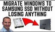 How to migrate Windows drive to SSD with free Samsung Data Migration software - avoiding errors