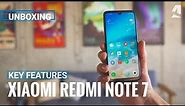Xiaomi Redmi Note 7 unboxing and key features