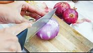 How To Cut an Onion Without Crying