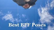 Aesthetic BFF pose Ideas👭✨Tag your bestie to try💕😍 #fyp #foryou #pose #howtopose #bff #bffgoals #poseideas #poseinspo #poseforgirls #viral #bffsforever #poseinspo #cute
