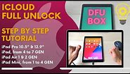 iPad Air 2 unlock iCloud activation lock DFU BOX Purple Mode