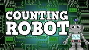 Counting Robot (counting by 2s, 5s, & 10s for kids)