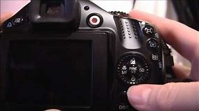 Canon Powershot SX40 HS Tutorial: Step One - Camera Layout