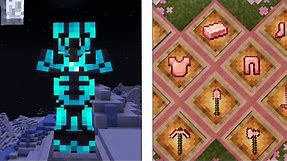 Glowing Trimmed Armor in Minecraft 1.20