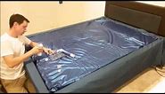 Waterbed Mattress installation from Aquaglow Waterbeds
