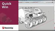 Purge Unused to Speed up your SketchUp Models