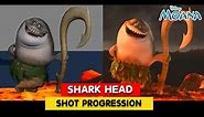 Moana | Shark Head Shot Progression | Minor Jose Gaytan | @3DAnimationInternships