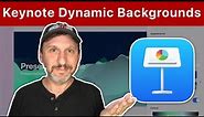 New Dynamic Backgrounds With Mac Keynote
