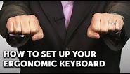 Office Ergonomics Part 2: Setting up your Goldtouch Ergonomic Keyboard
