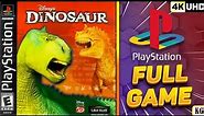Disney's Dinosaur | PS1 | 4K60ᶠᵖˢ UHD🔴 | Longplay Walkthrough Playthrough Movie FULL GAME
