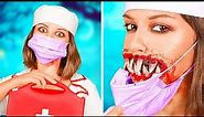 COOL HALLOWEEN MAKEUP & COSTUMES IDEAS || Spooky DIY Tutorials! Trick or Treat Stories by 123 GO!