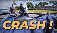 BUKAN yang DIHARAPKAN, CRASH ! | Part.1 Touring JKT - CILETUH Honda Beat ESP