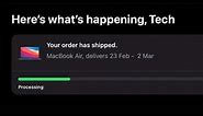 Apple Shipping: Order Stuck at “Processing”