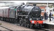 The GLORIOUS Sound of a PAIR of LMS Stanier Black 5's Arriving & Departing Peterborough 18/11/23